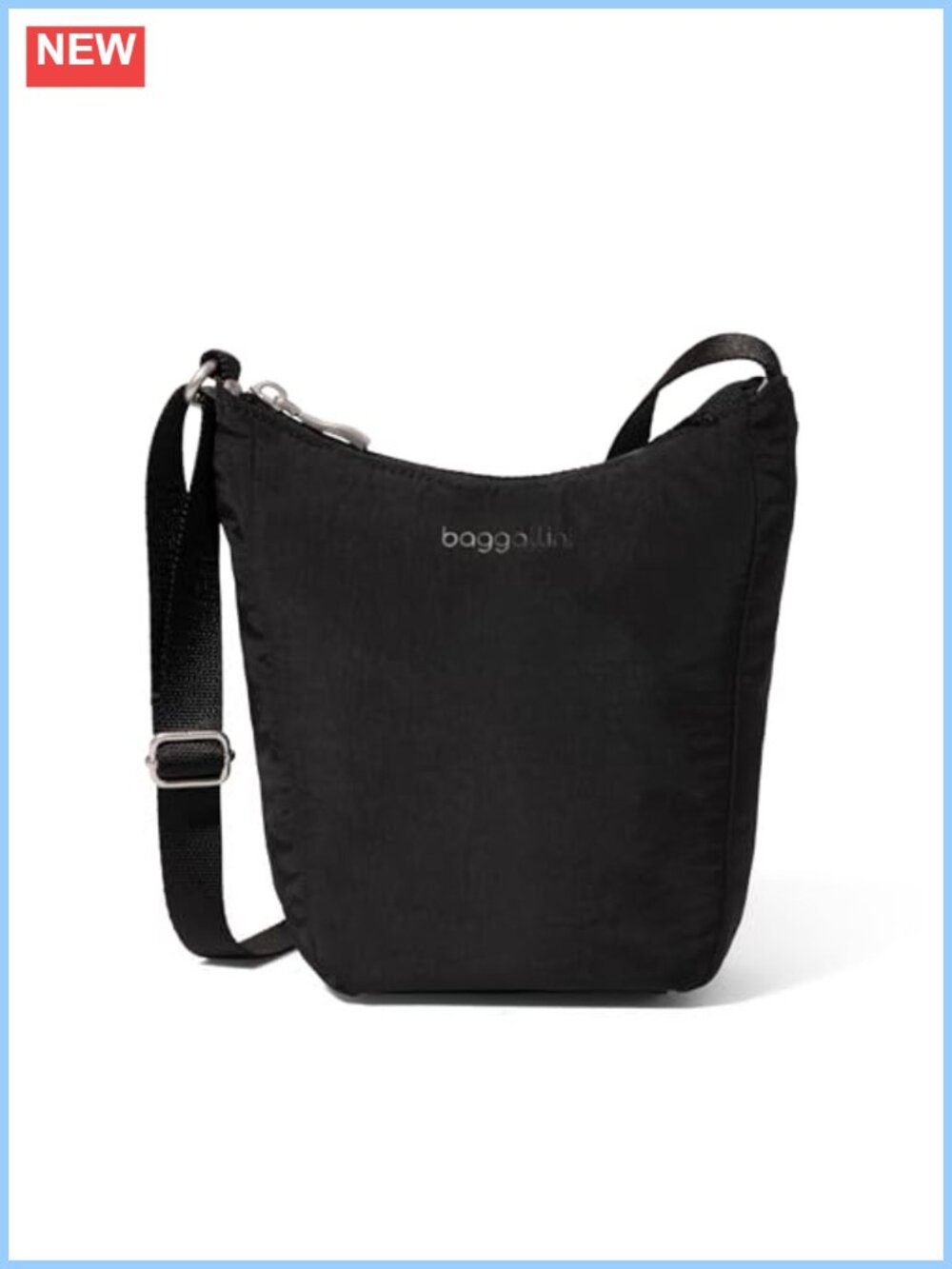 Baggallini Swift Mini Crossbody Bag RFID Blocking Nylon Travel Purse
